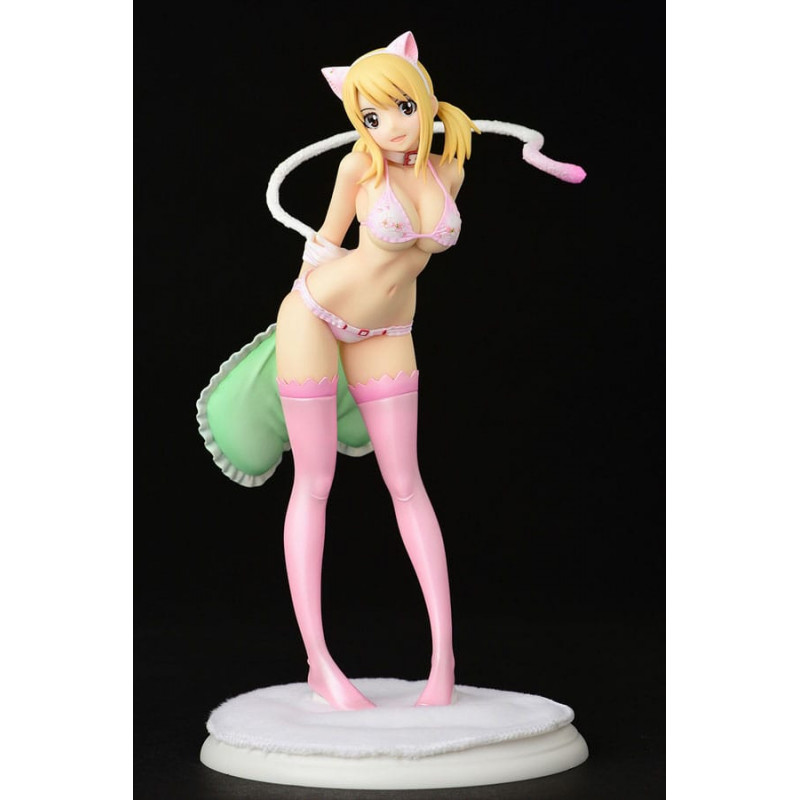 Figuras Fairy Tail 1/6 Lucy Heartfilia Cherry blossom CAT Engraving_Style 25cm
