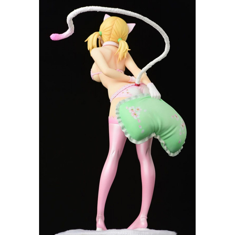 ORT85455 Fairy Tail 1/6 Lucy Heartfilia Cherry blossom CAT Engraving_Style 25cm