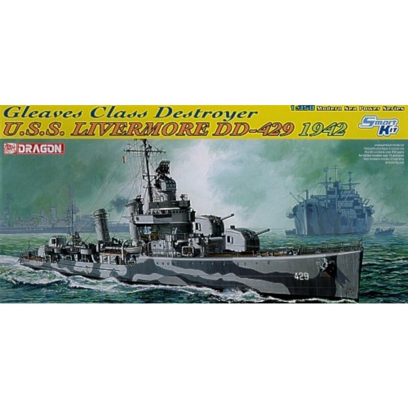 Maqueta USS Livermore DD-429 1942