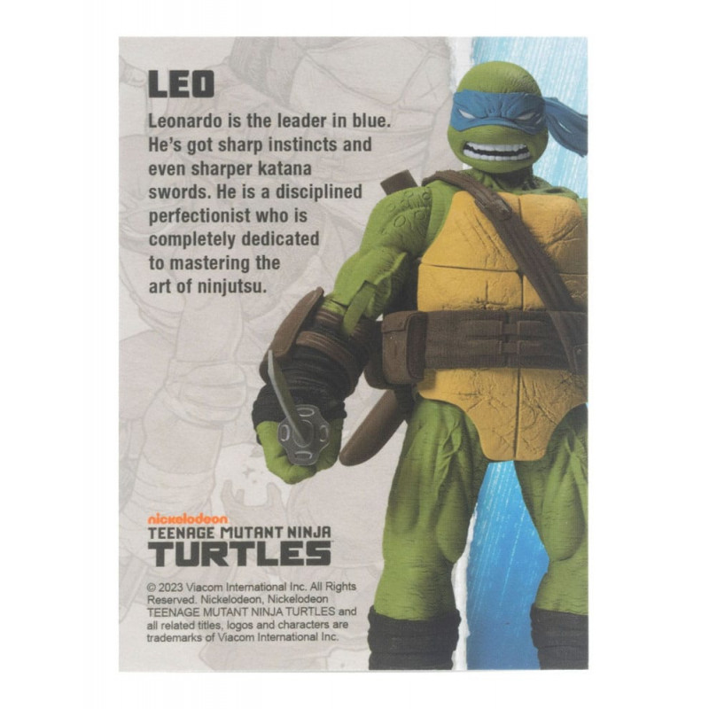 Action figure Teenage Mutant Ninja Turtles Figure BST AXN Leonardo (IDW Comics) 13 cm