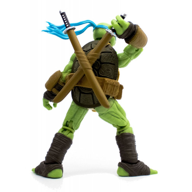 Teenage Mutant Ninja Turtles Figure BST AXN Leonardo (IDW Comics) 13 cm