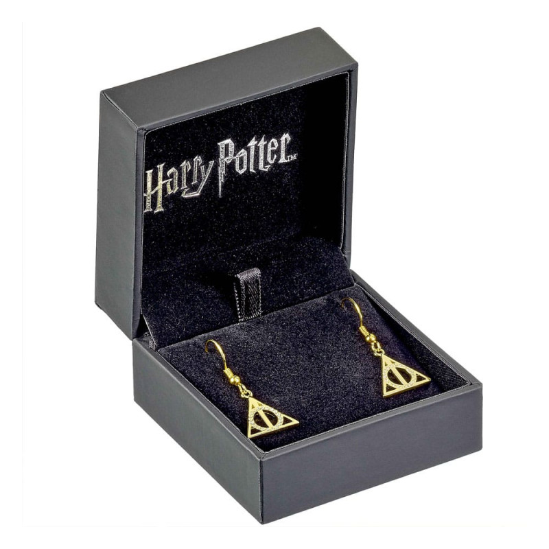 Carat shop, the Harry Potter pendientes plata reliquia de la muert