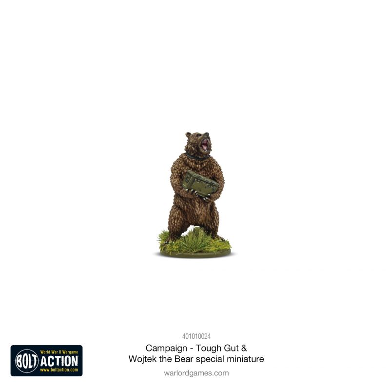 Juegos de figuras : extensiones y cajas de figuras Campaign: Tough Gut & Wojtek the Bear Special Minature
