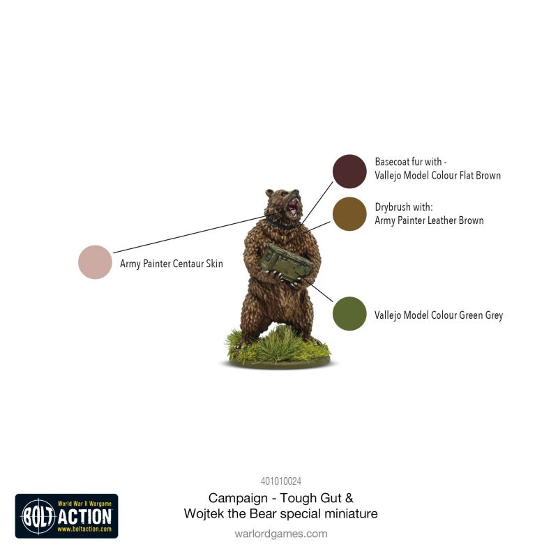 WL-401010024 Campaign: Tough Gut & Wojtek the Bear Special Minature