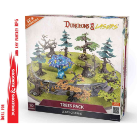 Juegos de mesa y accesorios Dungeons & lasers - trees pack