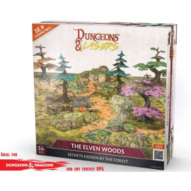 Juegos de mesa y accesorios Dungeons & lasers - the elven woods