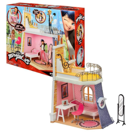  Miraculous: Tales of Ladybug and Cat Noir - Marinette's 2-in-1 Bedroom & Balcony Playset