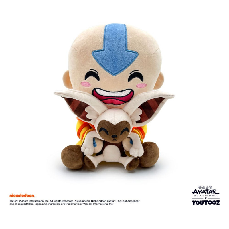 Peluche Avatar: The Last Airbender Aang and Momo plush toy 30 cm
