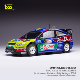 Miniatura FORD FOCUS RS 3 HIRVONEN/LEHTINEN RALLYE WRC SARDAIGNE 2009