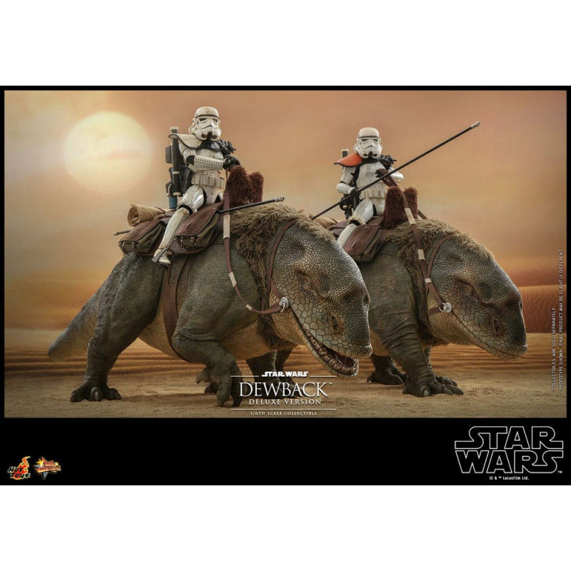 Star Wars: Episode IV 1/6 Figure Dewback Deluxe Version 37 cm