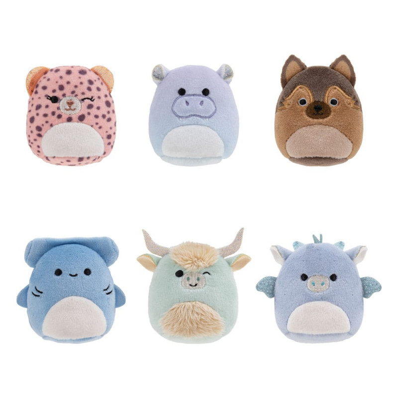 JAZWARES: Squishville Mini Squishmallows Peluche Figura 6-pack Honour Squad  5 Cm Jazwares - Vendiloshop