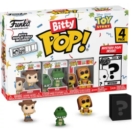 TOY STORY - Bitty Pop 4 Pack 2.5cm - Woody