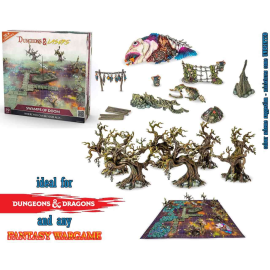 Juegos de mesa y accesorios Dungeons & Lasers - Swamps Of Doom