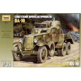 Maqueta militar Soviet Armoured Car BA-10
