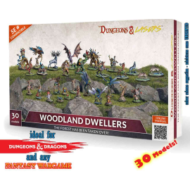 Juegos de mesa y accesorios Dungeons & Lasers - Woodland Dwellers