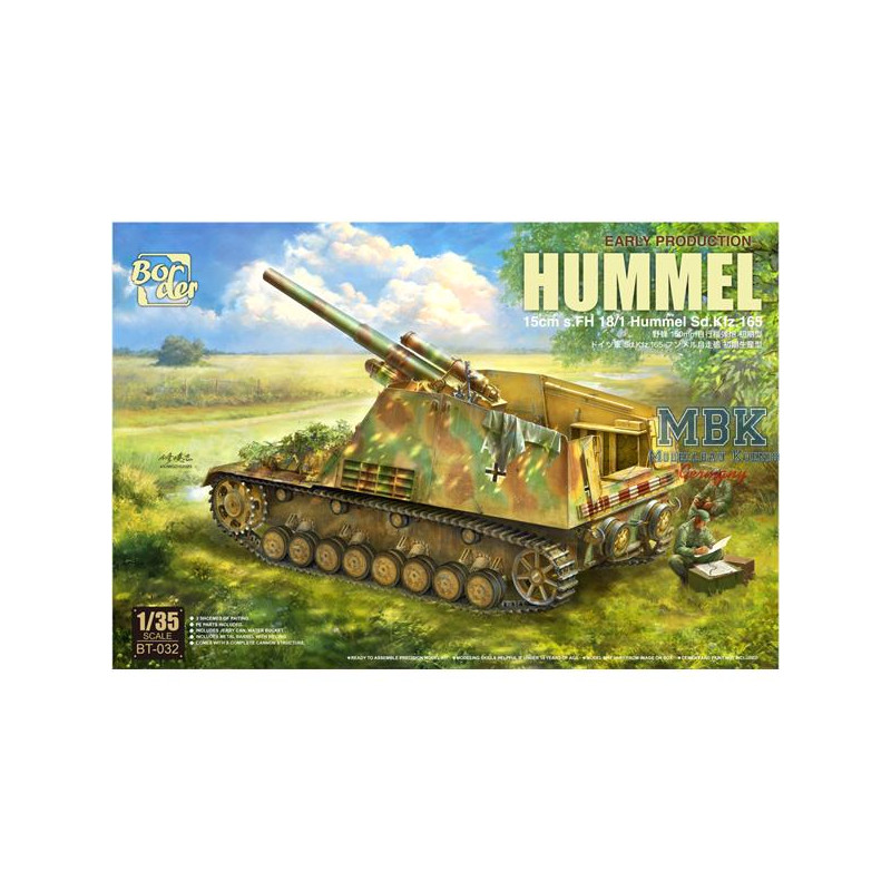 Maqueta Hummel early Production - Sd.Kfz.165