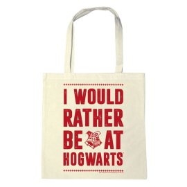  Harry Potter shopping bag I Would Rather Be At Hogwarts