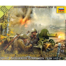 Figuras Soviet Machine Gun Maxim with Crew 1941-43