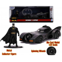  Batman The Movie 1989 - Batmobile Die-cast 1:32 Scale With Character
