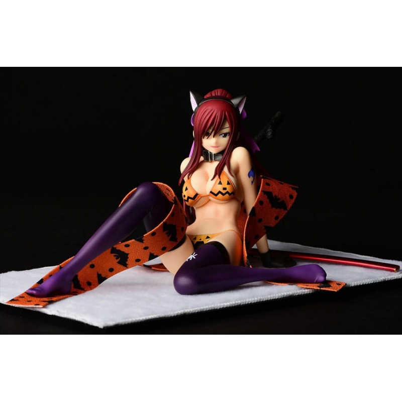 Figurita Fairy Tail figure Erza Scarlet - Halloween CAT Gravure_Style 13 cm