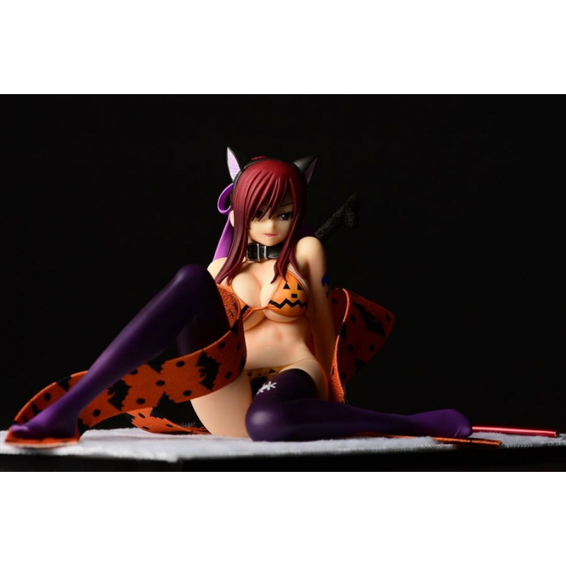 Fairy Tail figure Erza Scarlet - Halloween CAT Gravure_Style 13 cm