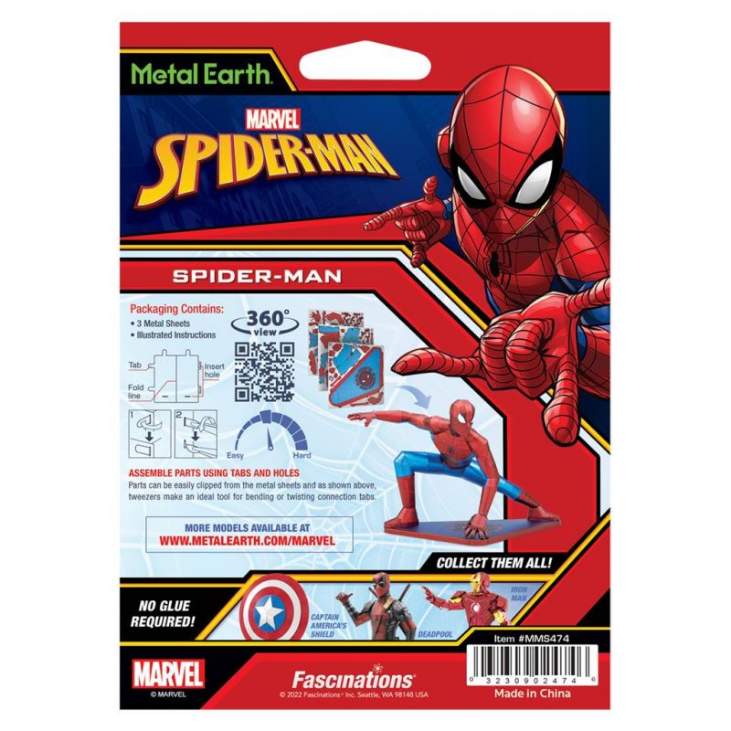 Metal Earth Spiderman
