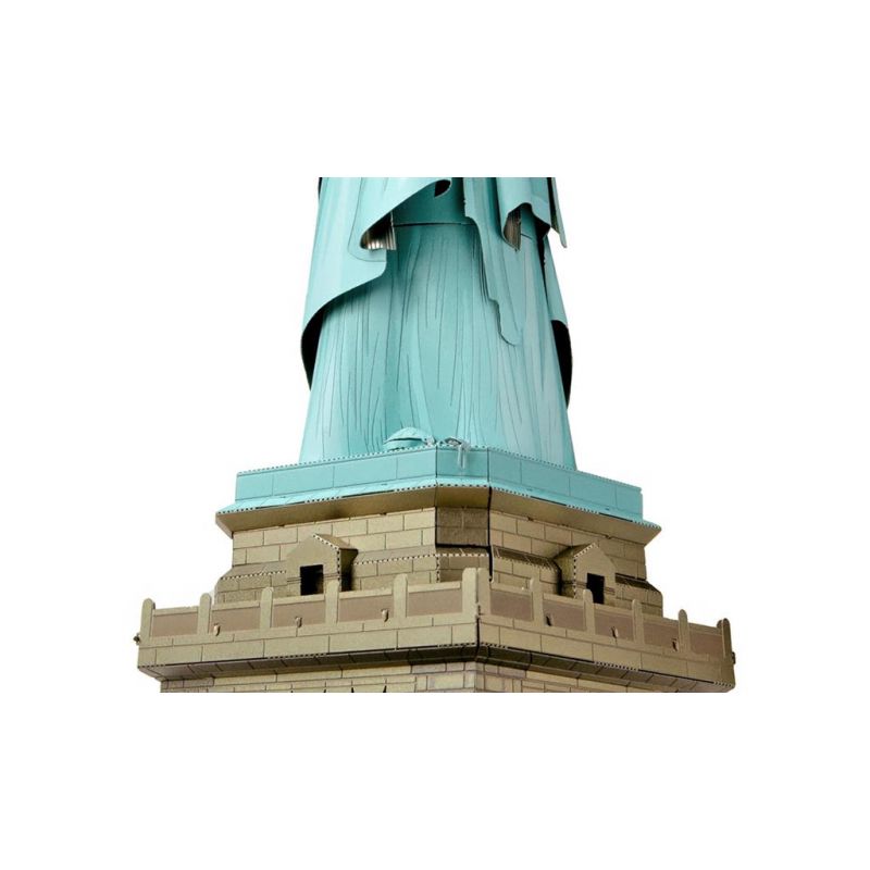 Rompecabezas Metálico 3d Estatua De La Libertad Metal Earth