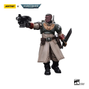 JT7905 Warhammer 40k figurine 1/18 Astra Militarum Cadian Command Squad Commander with Power Sword 12 cm