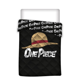 ONE PIECE - Quilt Blanket 140x200cm - Straw Hat