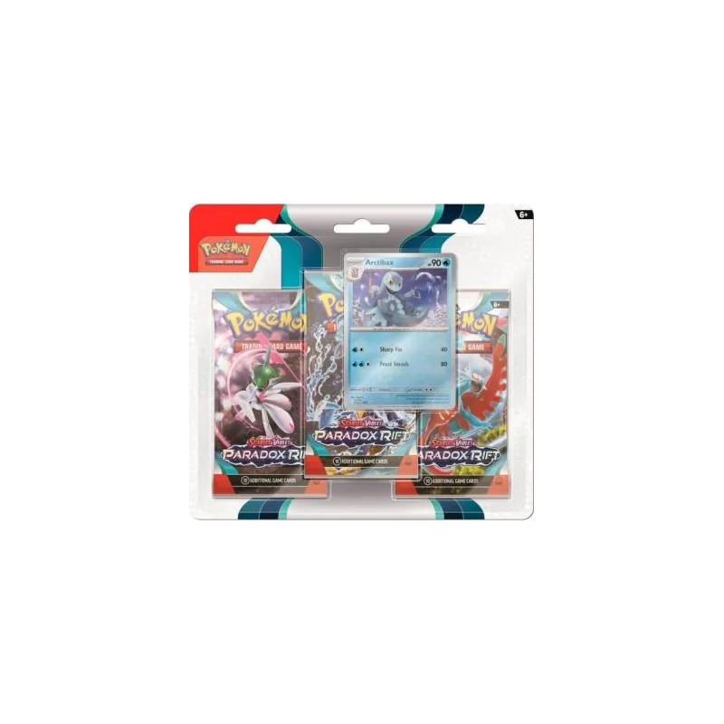 Cartas Pokemon Escarlata y Purpura Blister 3 Sobres Español