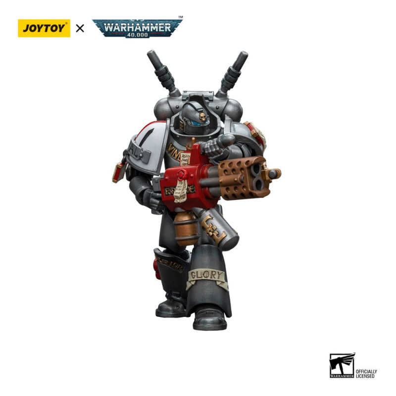Joy Toy (CN) Warhammer 40k figure 1/18 Gray Knights Interceptor Squad Interceptor with Incinerator 12 cm