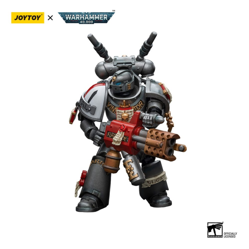 JT8971 Warhammer 40k figure 1/18 Gray Knights Interceptor Squad Interceptor with Incinerator 12 cm