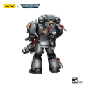 Action figure Warhammer 40k figure 1/18 Gray Knights Strike Squad Gray Knight with Psycannon 12 cm