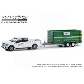 Miniatura FORD F-150 SUPERCRAW 2018 “WAST MANAGEMENT” WITH TRAILER