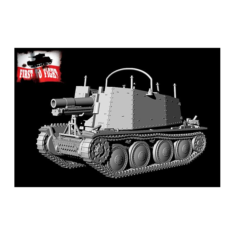 FTF106 Sd.Kfz.138/1 'GRILLE' Ausf.H Attention!!! The booklet is in Polish and English.