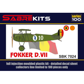 Maqueta Fokker D.VII (the Netherlands, Belgium) ex-MAC, new decals