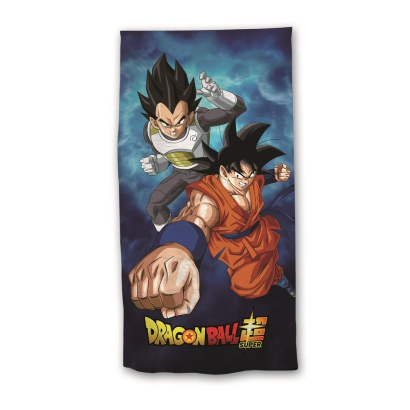  DRAGON BALL SUPER - Goku & Vegeta - 100% Cotton Beach Towel 70x140cm
