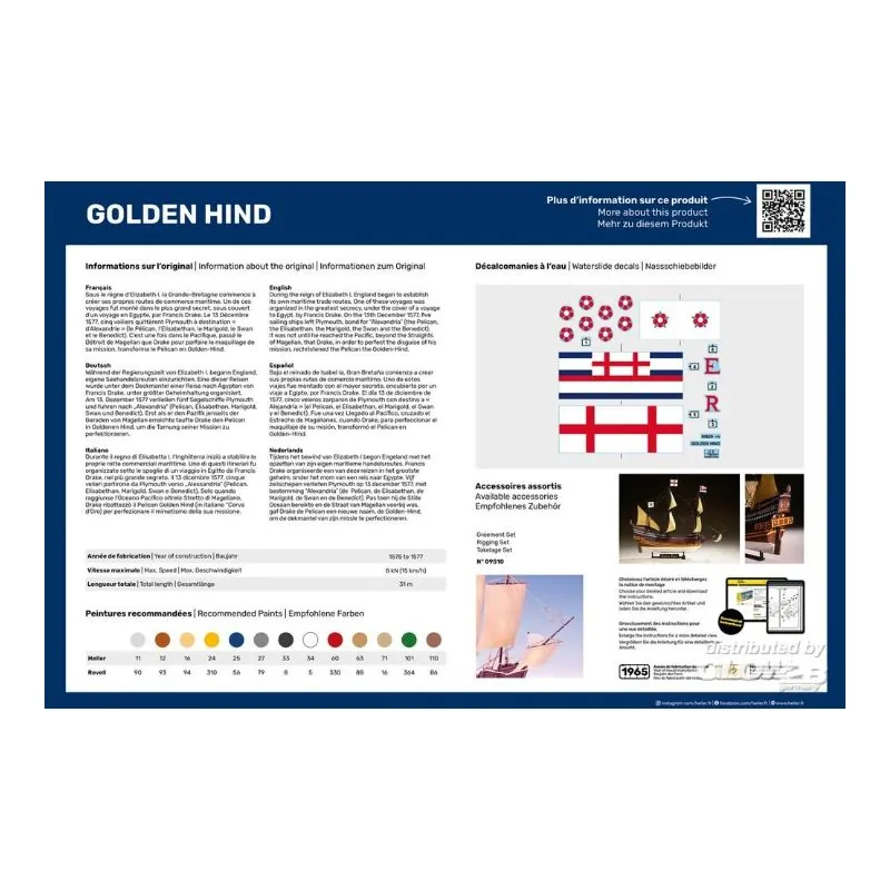 Golden Hind 1:200