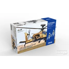 Maqueta AH-64D Saraf Heavy Attack Helicopter (Israeli Air Force) Special Edition (incl. Two Resin figures)