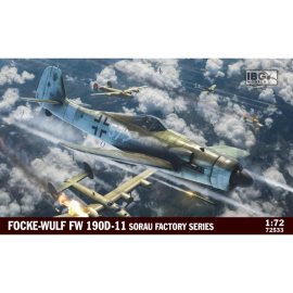 Maqueta IBG MODELS: 1/72; Fw 190D-11 Sorau Factory Series