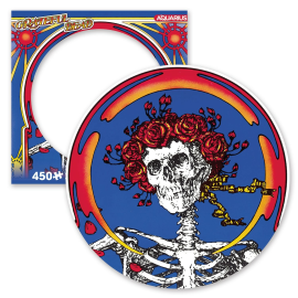  Grateful Dead: Skull & Roses 450 Piece Picture Disc Jigsaw Puzzle