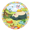 Puzzle Pokémon round puzzle Flowery Pokémon (500 pieces)