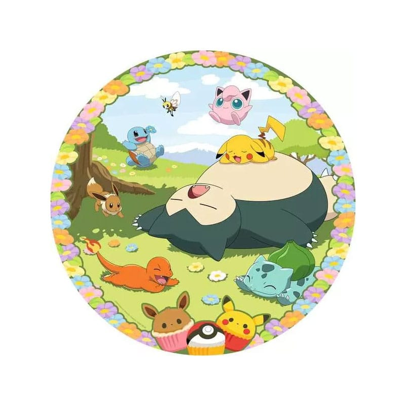 Puzzle Pokémon round puzzle Flowery Pokémon (500 pieces)