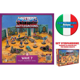  Masters Of The Universe Battleground Wave 7: The Great Rebellion Italian Edition