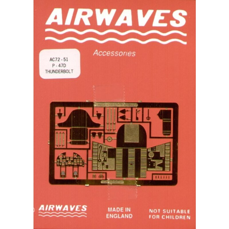 Republic P-47D Thunderbolt (diseñado para ser ensamblado con maquetas de Academy)
