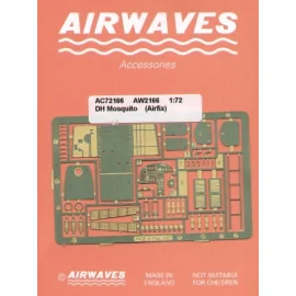 de Havilland Mosquito (diseñado para ser ensamblado con maquetas de Airfix and Matchbox)