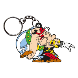 Llavero Asterix keychain Asterix & Obelix Laughing 9 cm