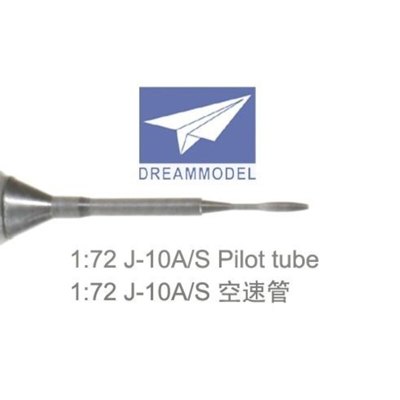 Chengdu J-10A/S pitot tube (diseñado para ser ensamblado con maquetas de Trumpeter)