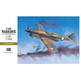 Maqueta Curtiss P-40E Warhawk