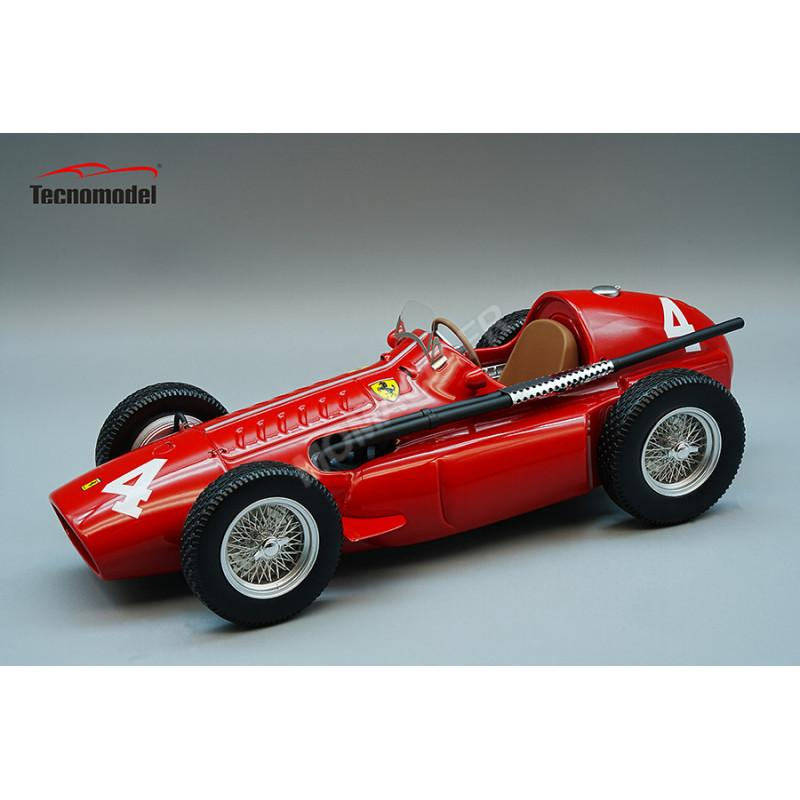 Miniatura Ferrari F1 555 Super squalo Italy GP 1955 Driver Eugenio Castellotti car # 4
